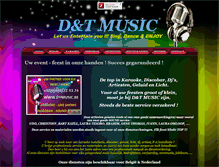 Tablet Screenshot of dtmusic.be